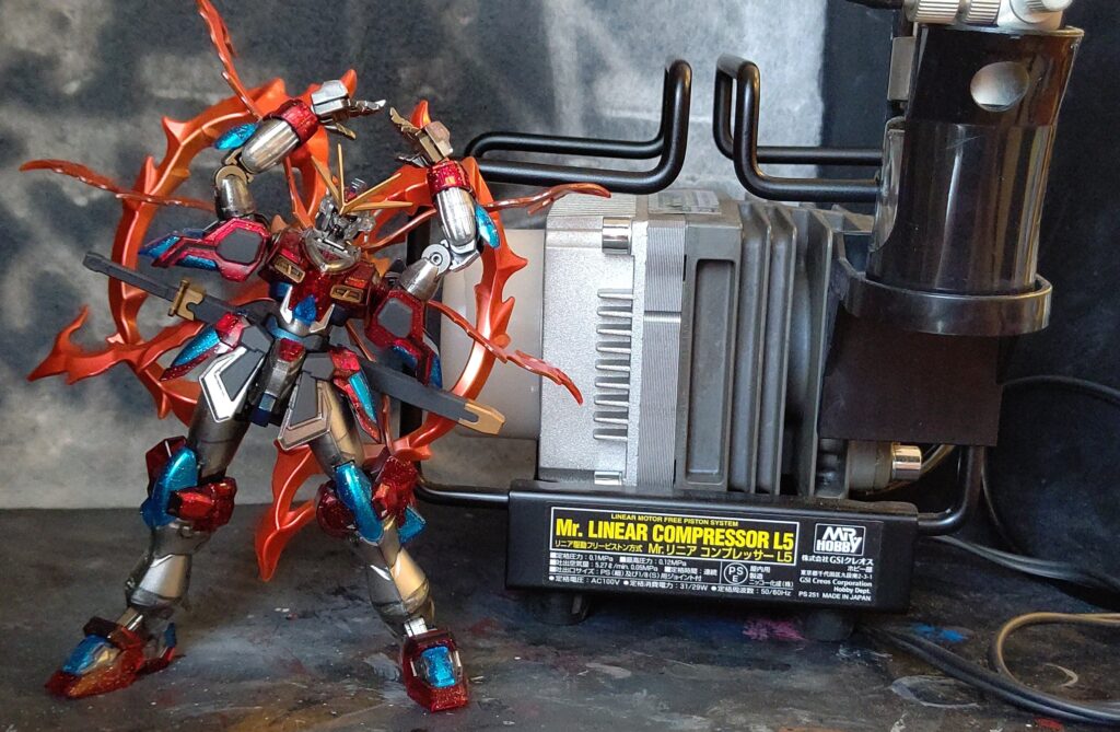 ツールレビュー]ガンプラ塗装のコンプレッサーにはクレオスのL5を買っ