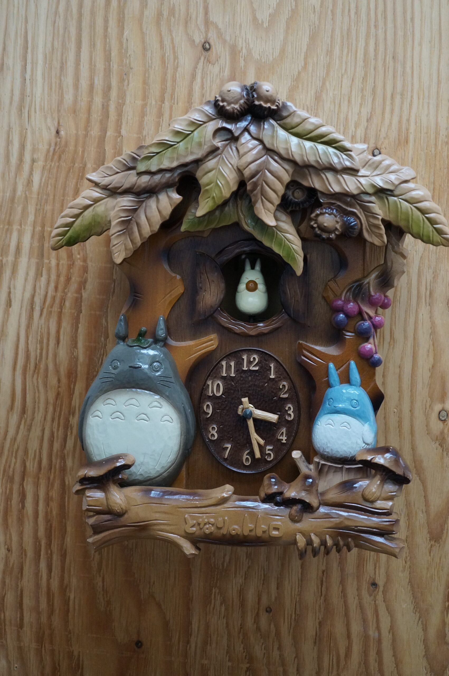 No.3400 となりのトトロ からくり時計を修理しました | 時光堂 富山の