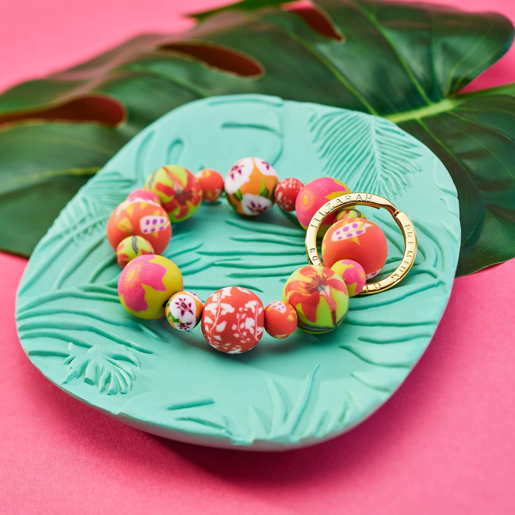 Canary Gold Wrist Keychain - JILZARAH