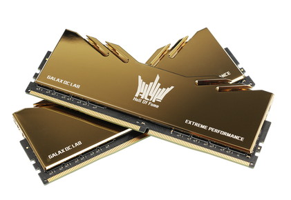 4600MHzの黄金メモリ「GALAX HOF DDR4 Extreme OC Lab Edition」が北米