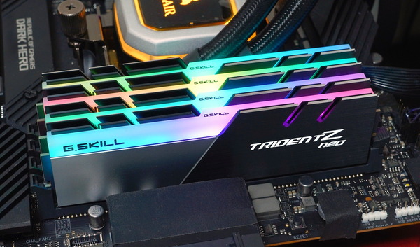 G.Skill Trident Z Neo F4-3600C16Q-64GTZN」をレビュー。性能を追求