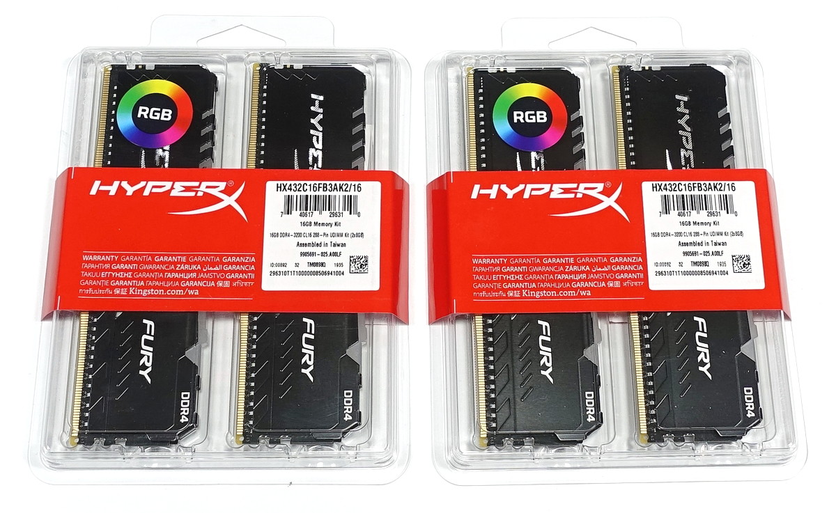 HyperX FURY RGB DDR4」をレビュー。自動同期機能で手軽にライトアップ