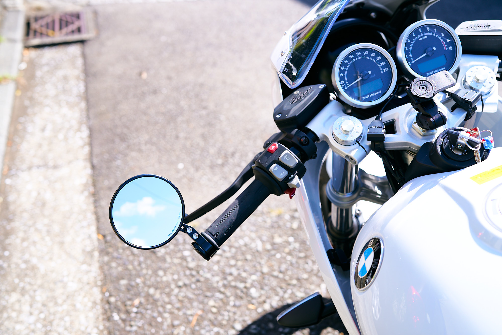 R nine T Race ちょっとだけカスタム バーエンドミラー | jittodesign blog