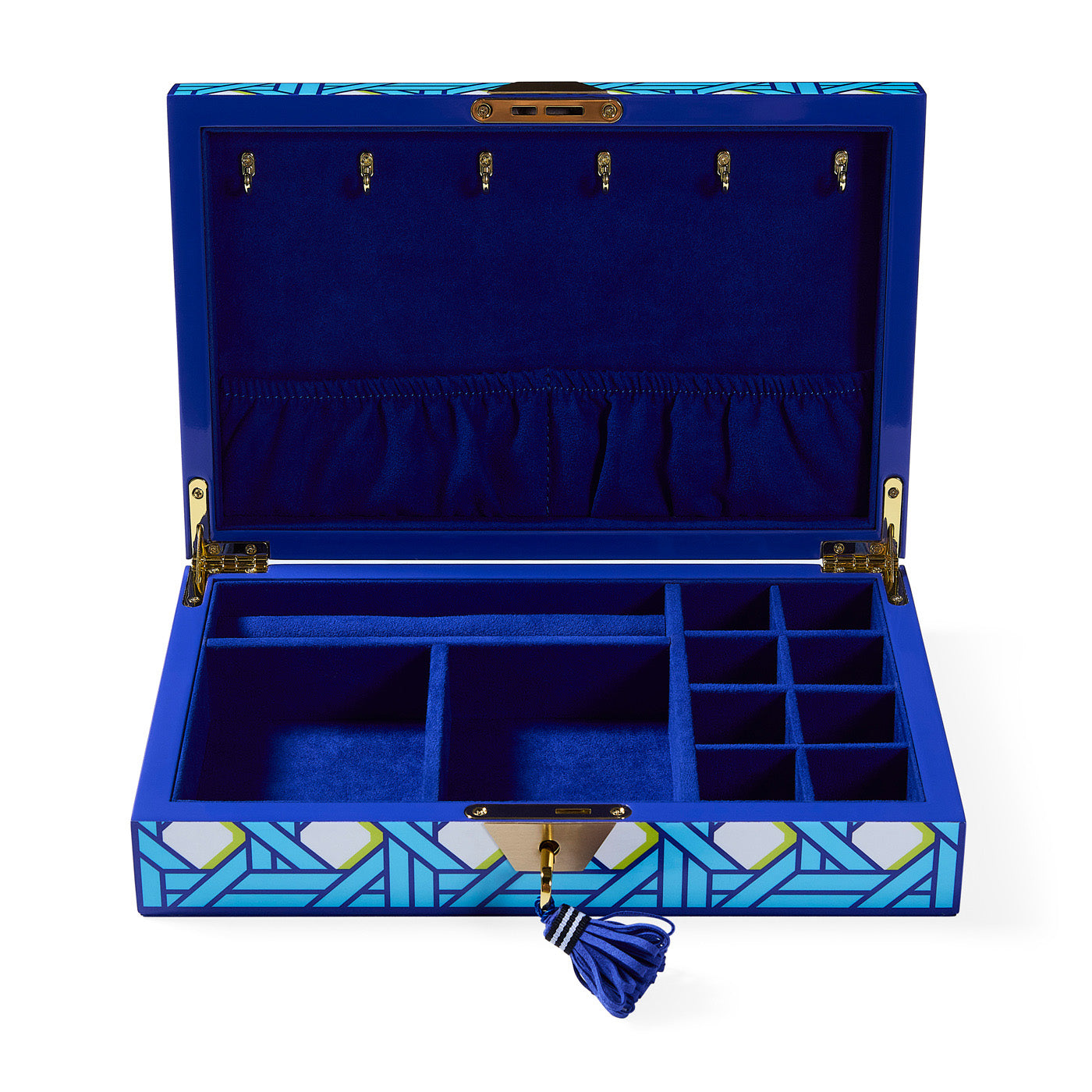 Basketweave Lacquer Jewelry Box | Jonathan Adler