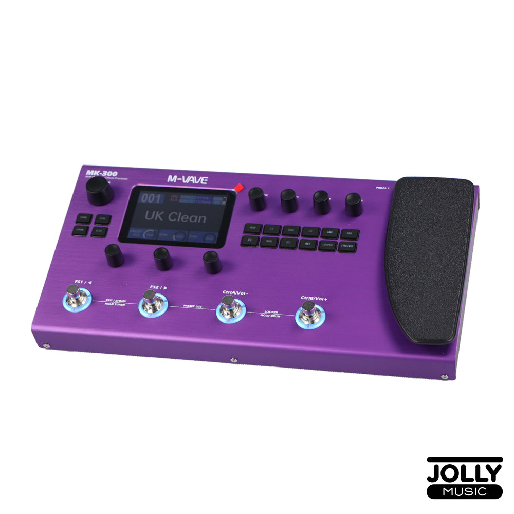 M-VAVE MK-300 Guitar/Bass Amp Modeler & Effects Processor – Jolly