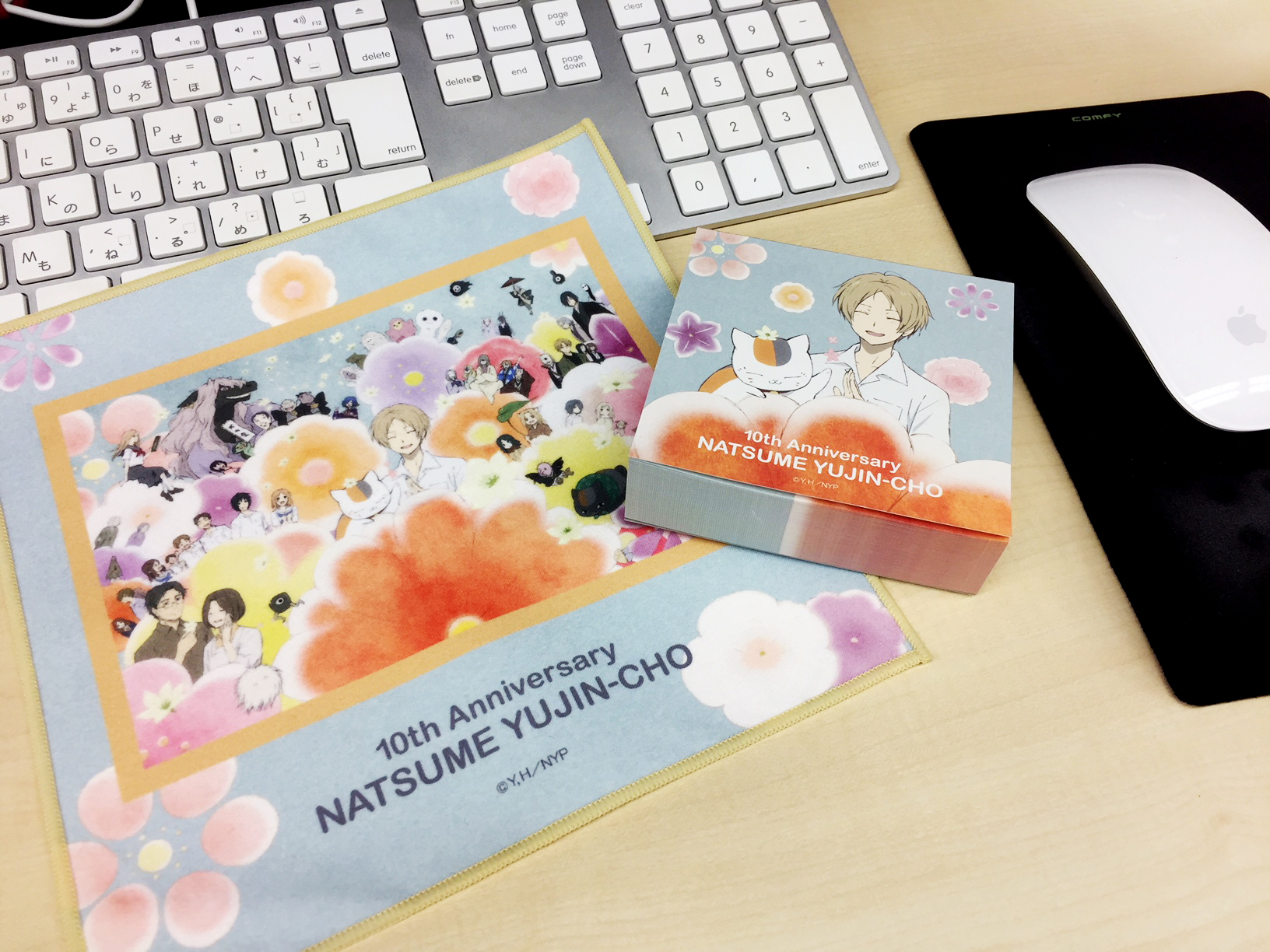 夏目友人帳TVアニメ化10周年記念！新商品のお知らせ | 株式会社ジェイ