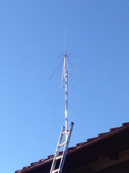 ディスコーンアンテナD130を設置 – JM1LXS