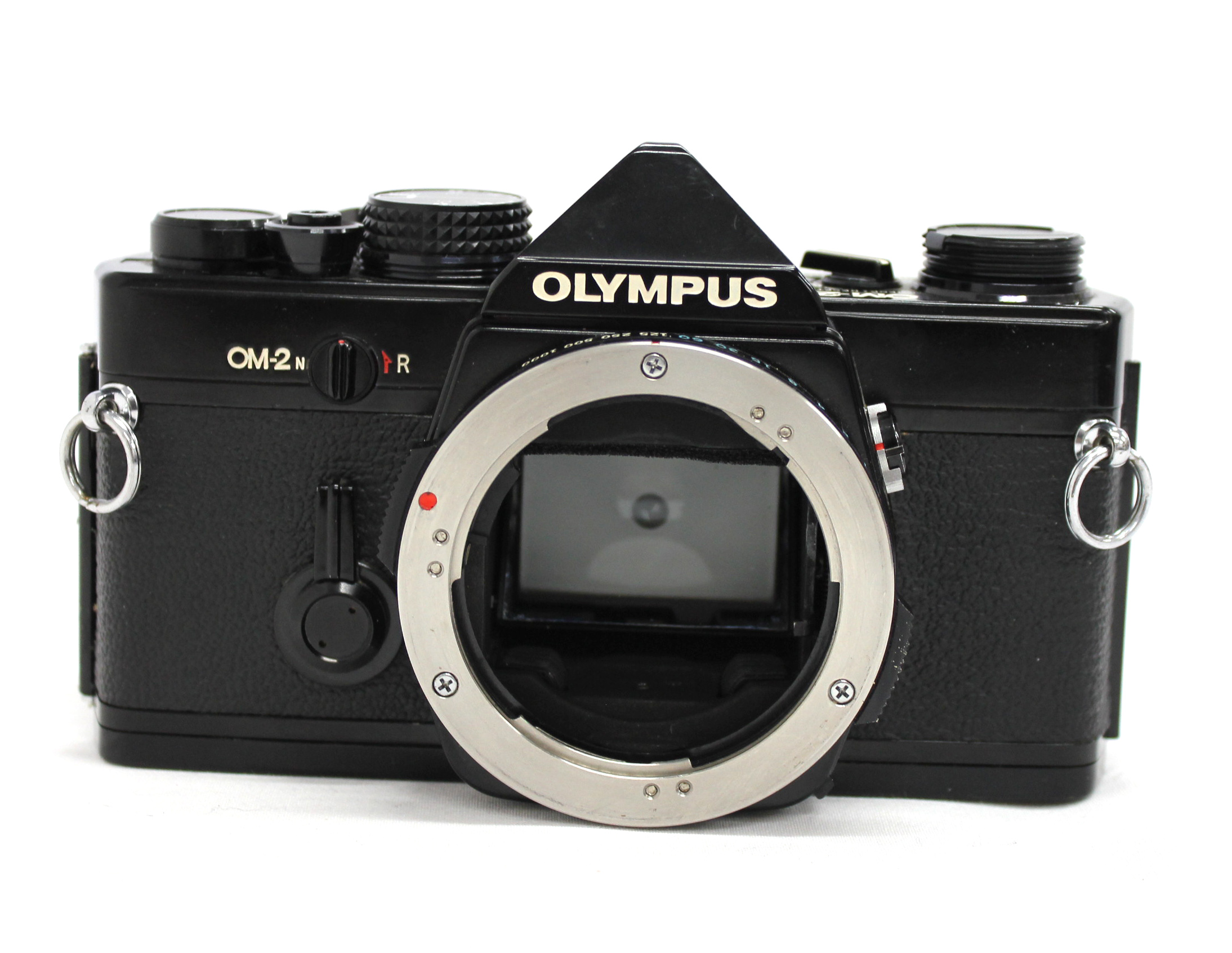 Olympus OM-2n Black with OM-System Zuiko MC AUTO-S 50mm F/1.4 Lens