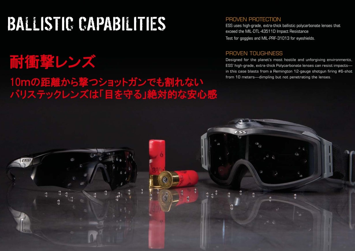 直営限定品＞ESSコラボ サングラス CROSSBLADE NARO(BR（黒×赤