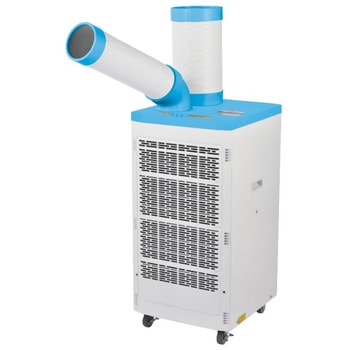 YNR-410 排熱ダクト付スポットクーラー(単相100V) 1台 ナカトミ 【通販