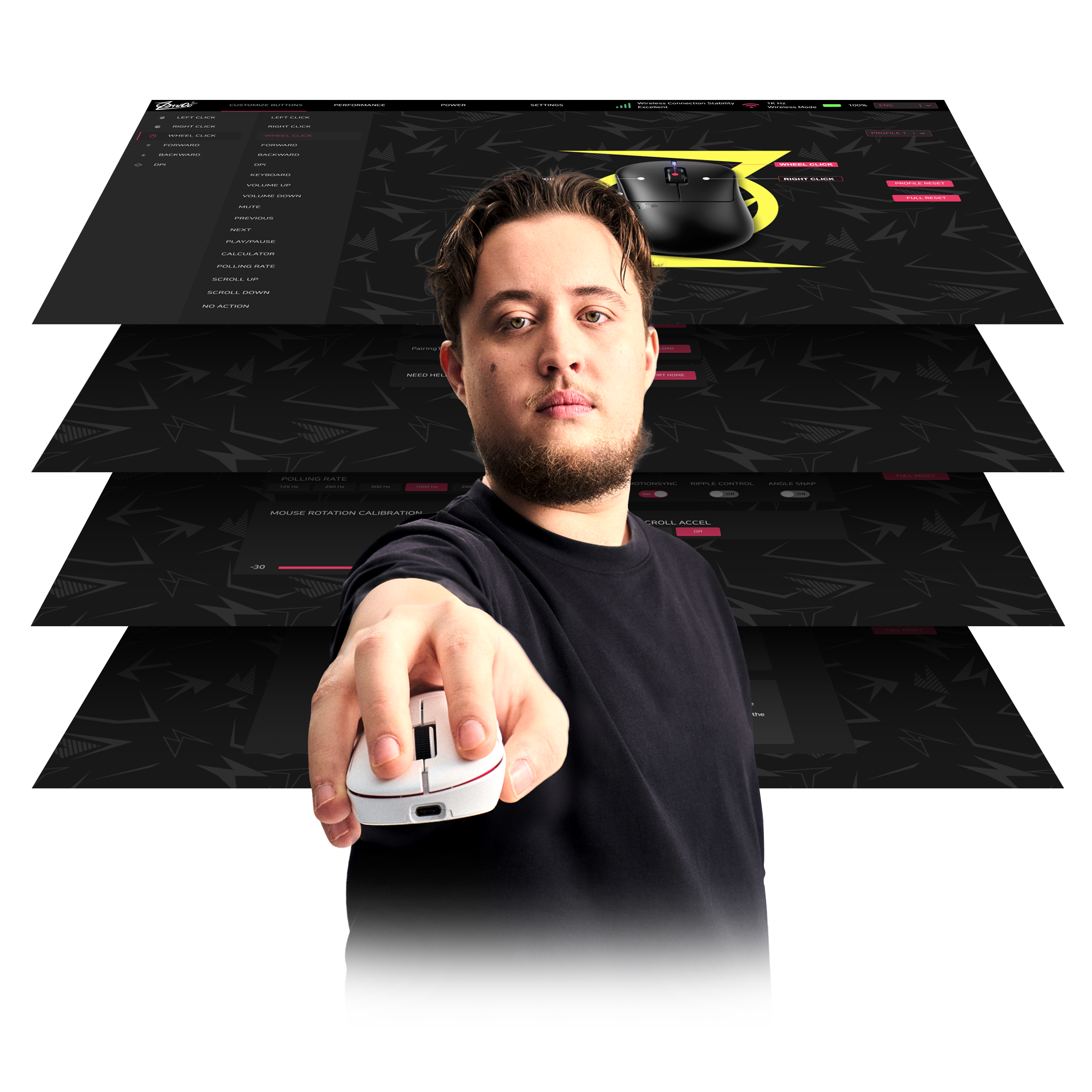 ZywOo The Chosen Mouse - Mini – Pulsar Gaming Gears Japan