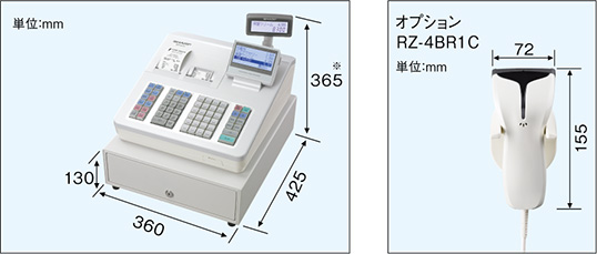 シャープ ER-A411 ホワイト SHARP 電子レジスタ 電子レジスタ＜ER－A411/A421＞を発売｜ニュースリリース：シャープ