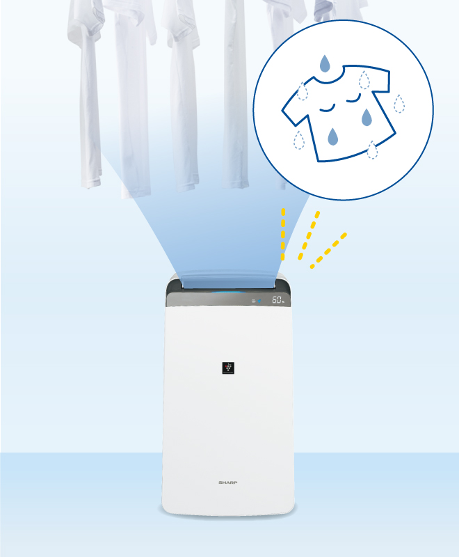 特長 | CV-S180 | 除湿機：シャープ