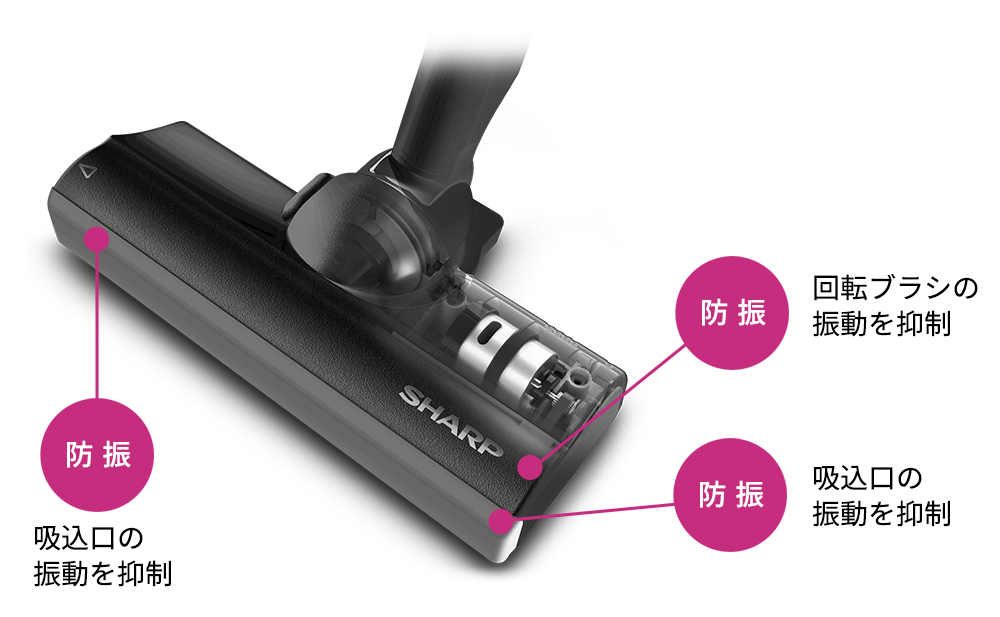 特長 | EC-PR9 | 掃除機：シャープ
