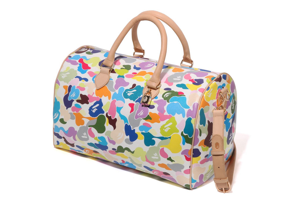MULTI CAMO BOSTON BAG | bape.com