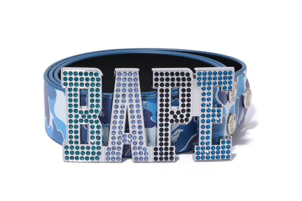 ABC CAMO BAPE LEATHER BELT | bape.com