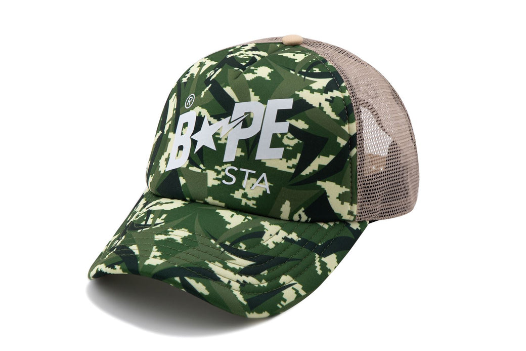 BAPE X CLOT 】EGRA CAMO TRUCKER CAP | bape.com