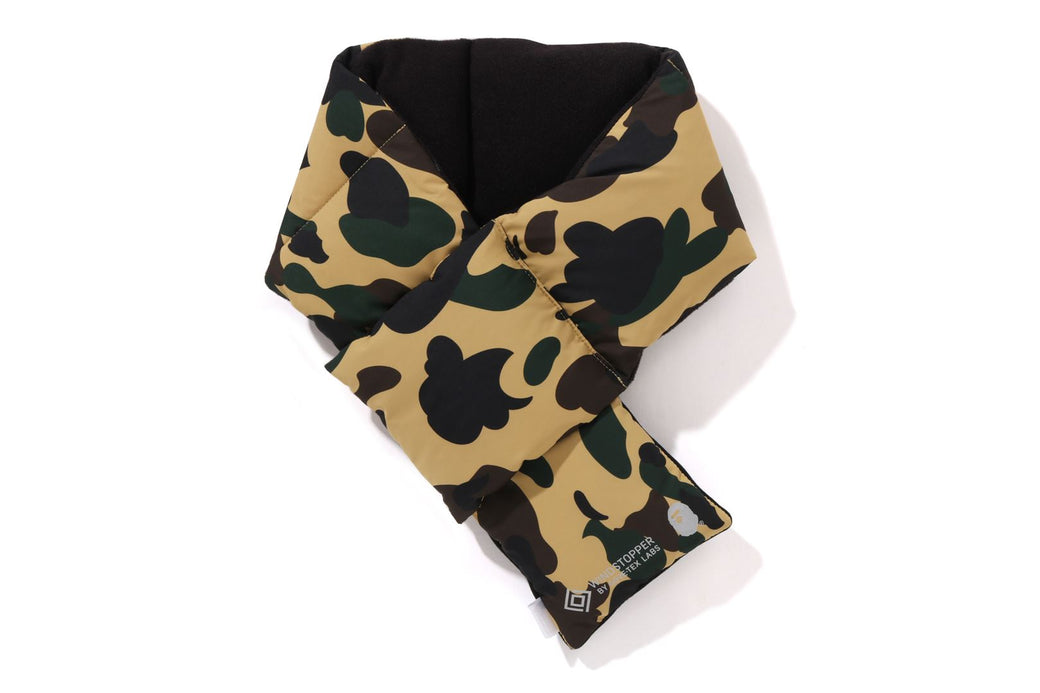 GORE-TEX WIND STOPPER 1ST CAMO POCKET FLEECE SCARF | bape.com