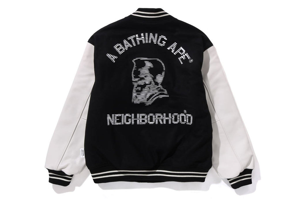 BAPE X NBHD 】VARSITY JACKET | bape.com