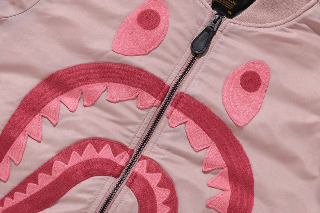 SHARK NYLON TWILL MA-1 | bape.com