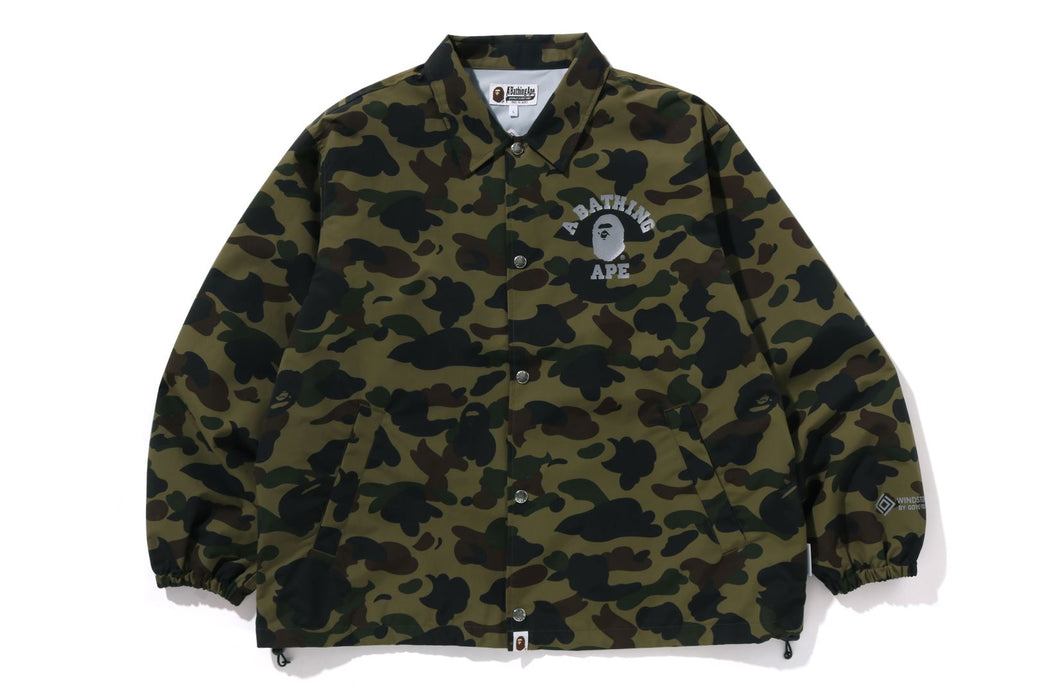 GORE-TEX WIND STOPPER 1ST CAMO RELAXED COACH JACKET | bape.com