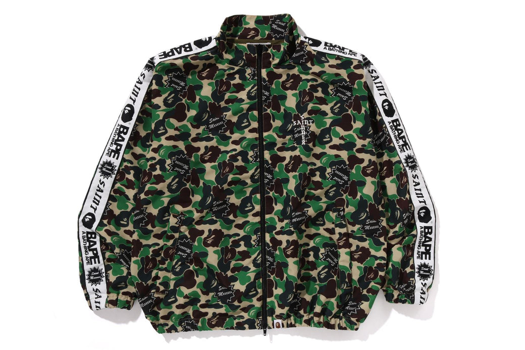 BAPE X SAINT MXXXXXX 】ABC CAMO TRACK JACKET | bape.com