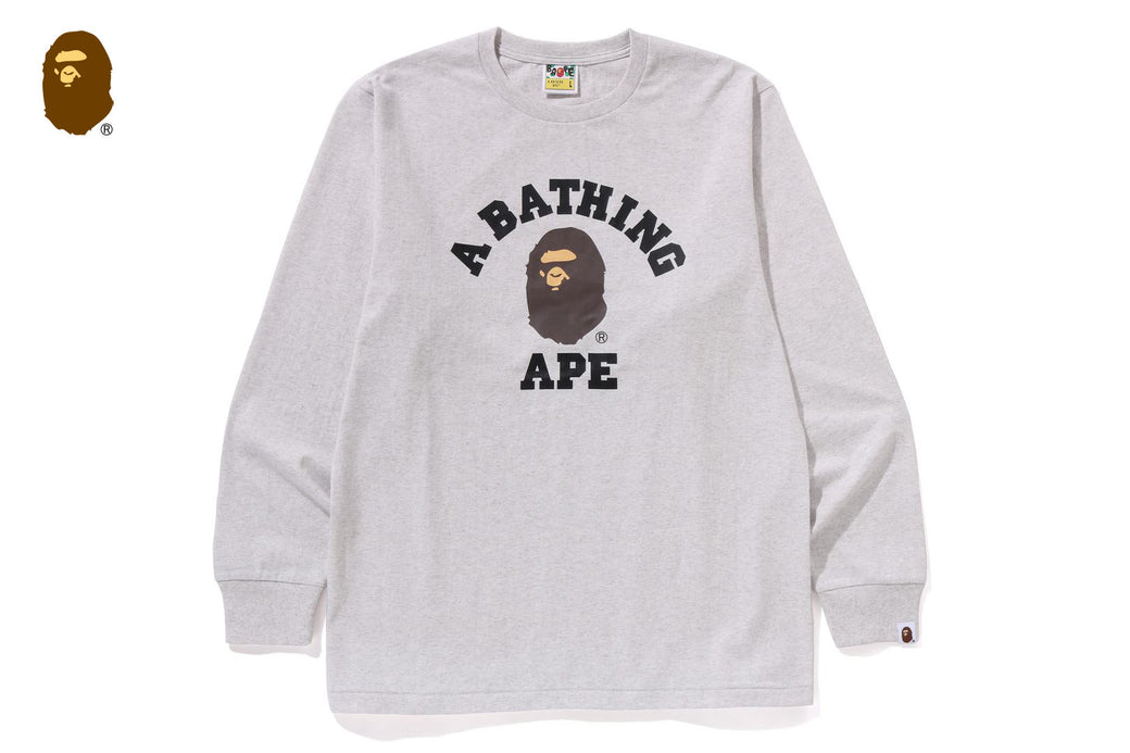 COLLEGE LS TEE | bape.com