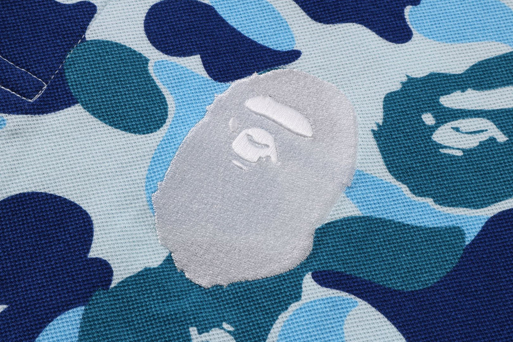 ABC CAMO LARGE APE HEAD POLO | bape.com