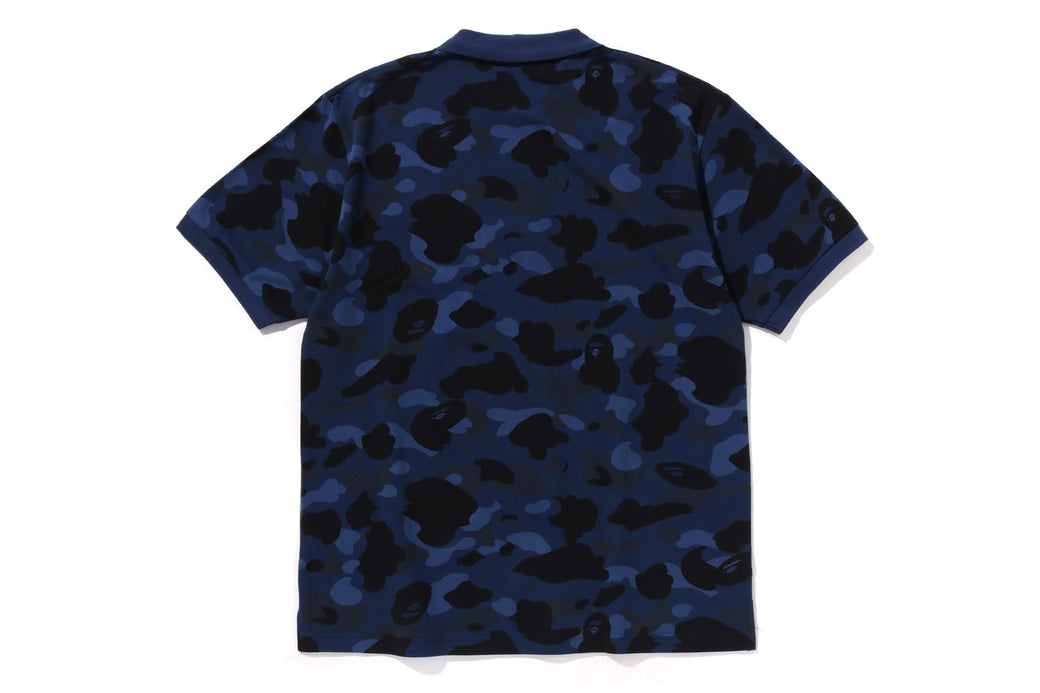 COLOR CAMO LARGE APE HEAD RELAXED FIT POLO SHIRT | bape.com