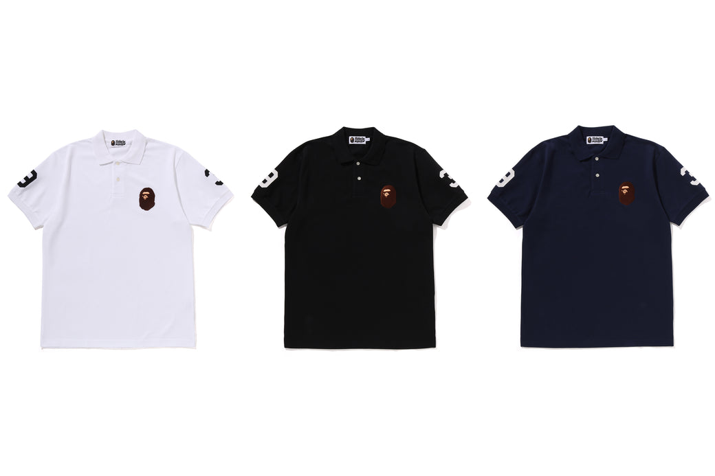 LARGE APE HEAD POLO BAPEC | bape.com