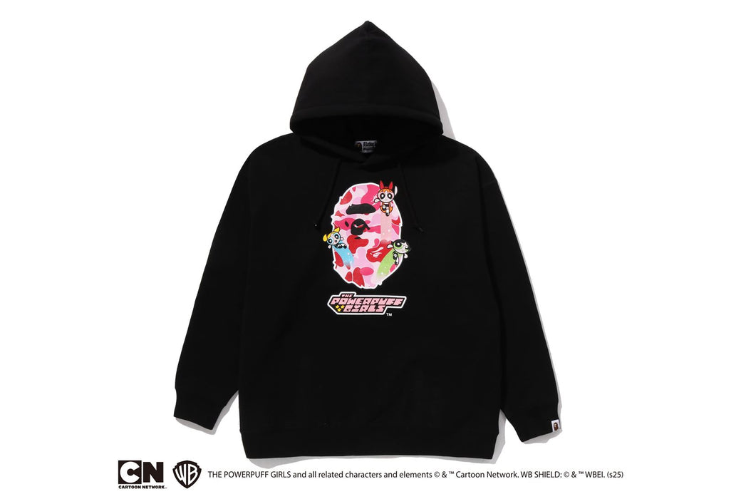 BAPE X THE POWERPUFF GIRLS 】APE HEAD PULLOVER HOODIE | bape.com