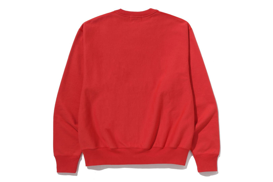 CLASSIC COLLEGE CREWNECK SWEATSHIRT | bape.com
