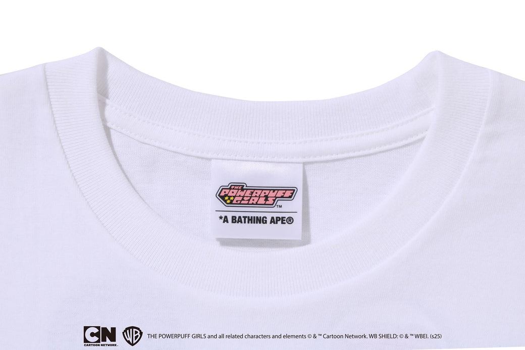BAPE X THE POWERPUFF GIRLS 】APE HEAD TEE | bape.com