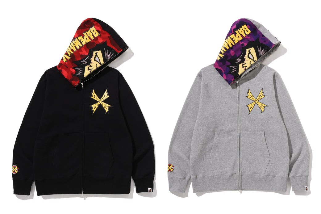 BAPEMAN-X FULL ZIP HOODIE | bape.com