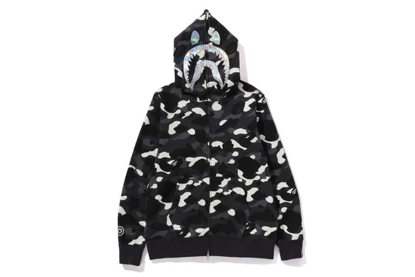 CITY CAMO SHARK FULL ZIP HOODIE | bape.com