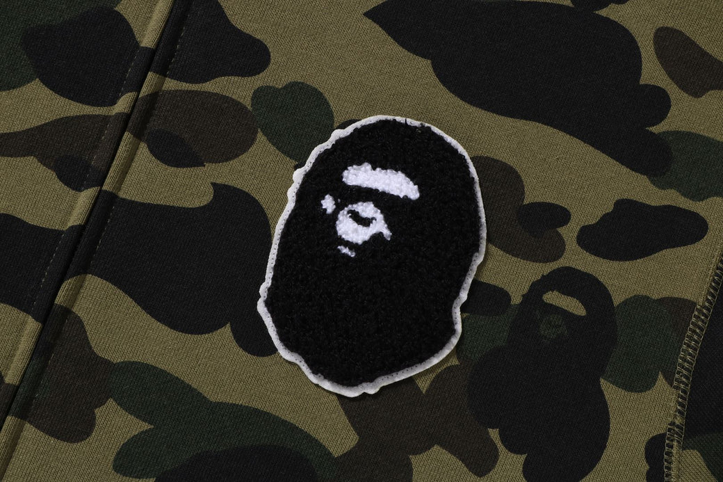 1ST CAMO FULL ZIP HOODIE | bape.com