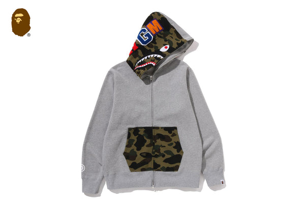 SHARK FULL ZIP HOODIE | bape.com