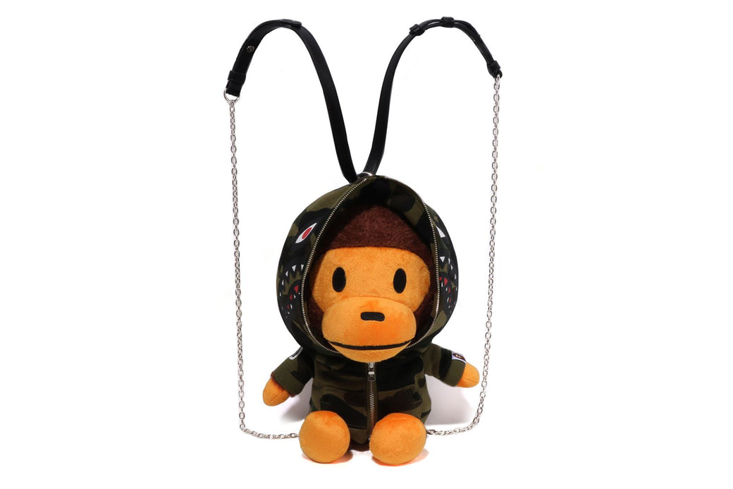 1ST CAMO BABY MILO PLUSH DOLL BACKPACK | bape.com