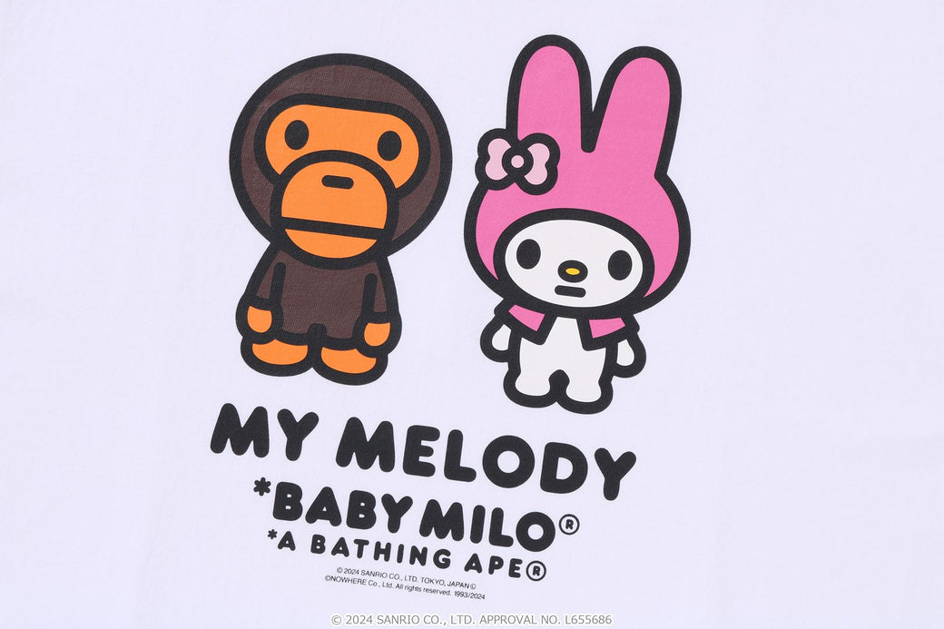 未使用】 BABY MILO X LITTLE TWIN STARS Mサイズ BABY MILO X LITTLE