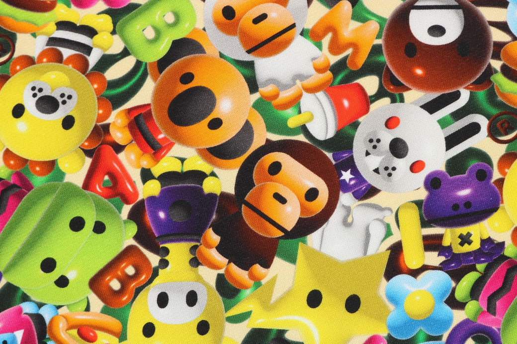 3D MILO ALL FRIENDS ZIP HOODIE | bape.com