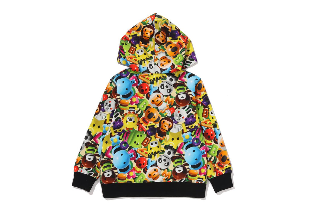 3D MILO ALL FRIENDS ZIP HOODIE | bape.com