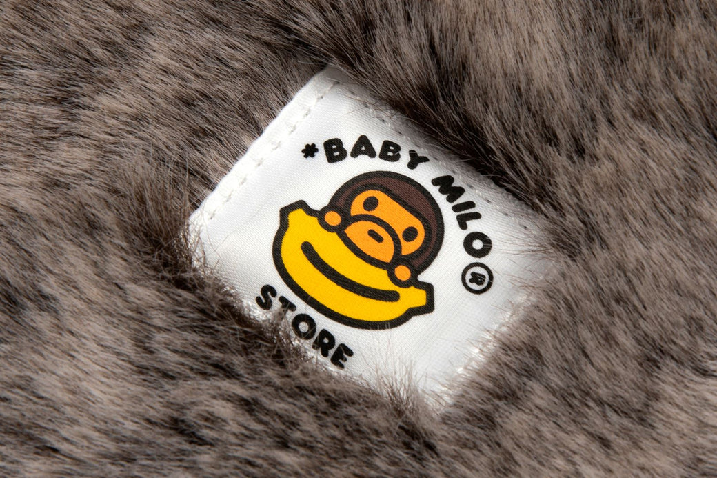 BABY MILO PLUSH DOLL FAUX FUR SCARF | bape.com