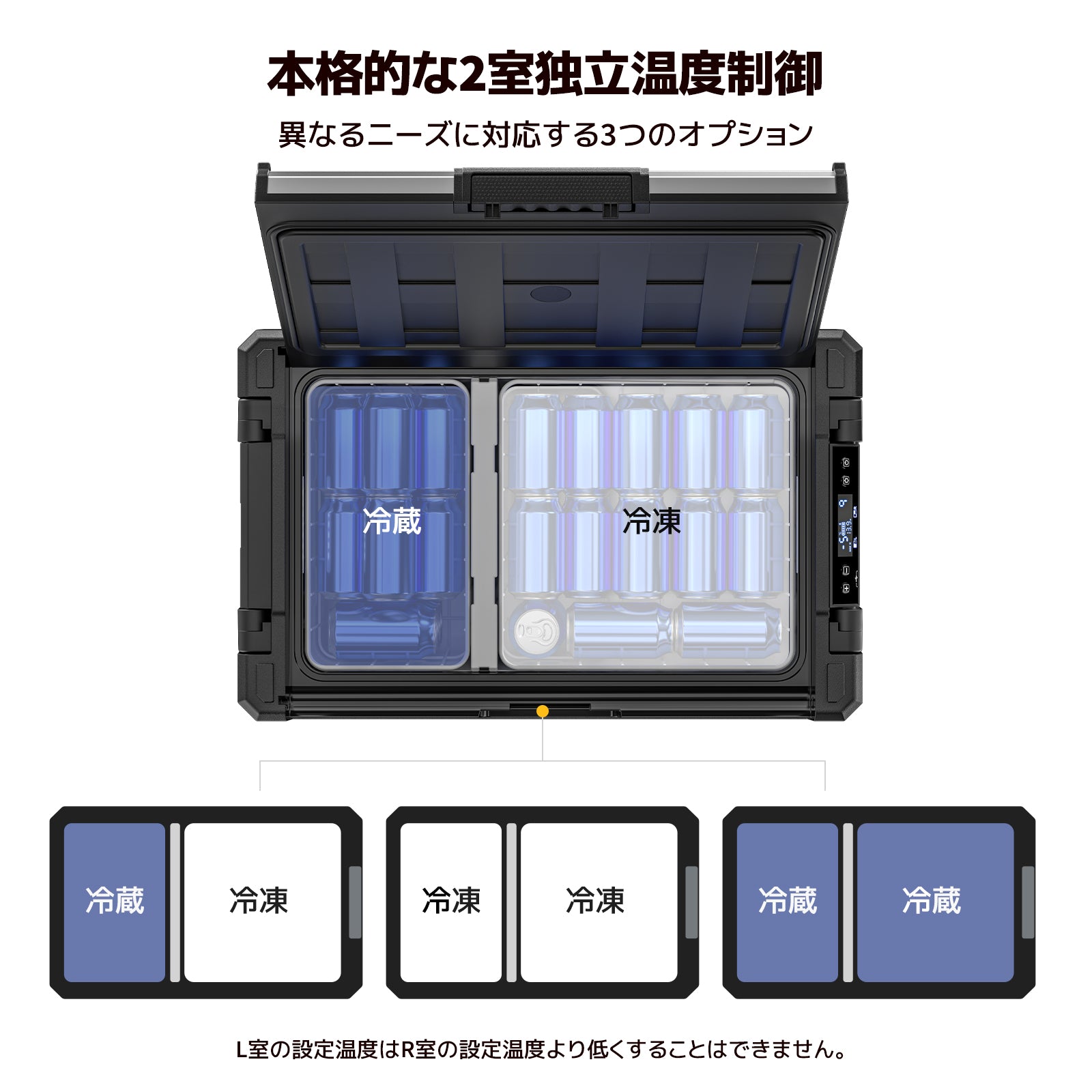 BougeRV Rocky ポータブル冷蔵庫 車載冷蔵庫 39L – BougeRV JP