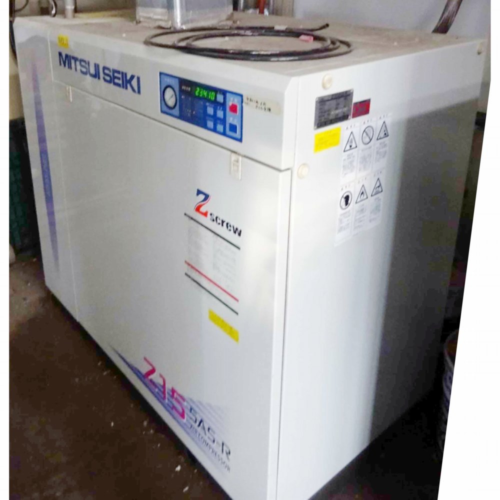 スクリューコンプレッサー 中古 三井精機工業 Z155AS2-R 15kW『品番