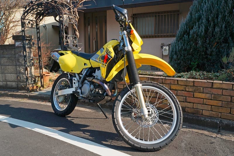 DR-Z400S CLARKE（クラーク）製ビッグタンク装着