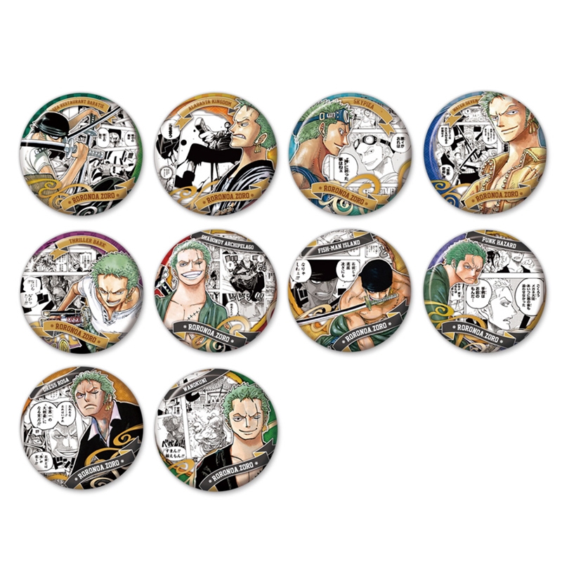 ONE PIECE』コレクション缶バッジ“HEROES” 【ロロノア