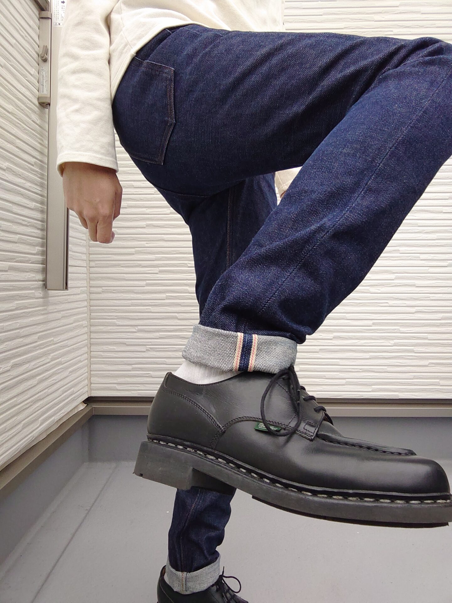 パラブーツ】シャンボードのサイズ感・経年変化レビュー!特徴やモカ