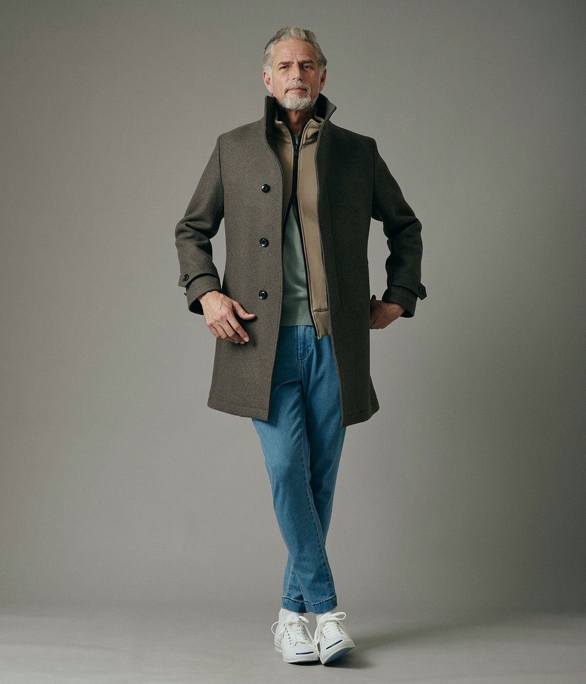 STAND COLLAR COAT | junhashimoto（ジュンハシモト）Official webshop