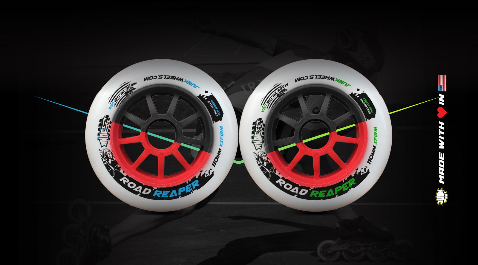 Junk Inline Speed Skating Wheels | The Fastest Wheels In The World