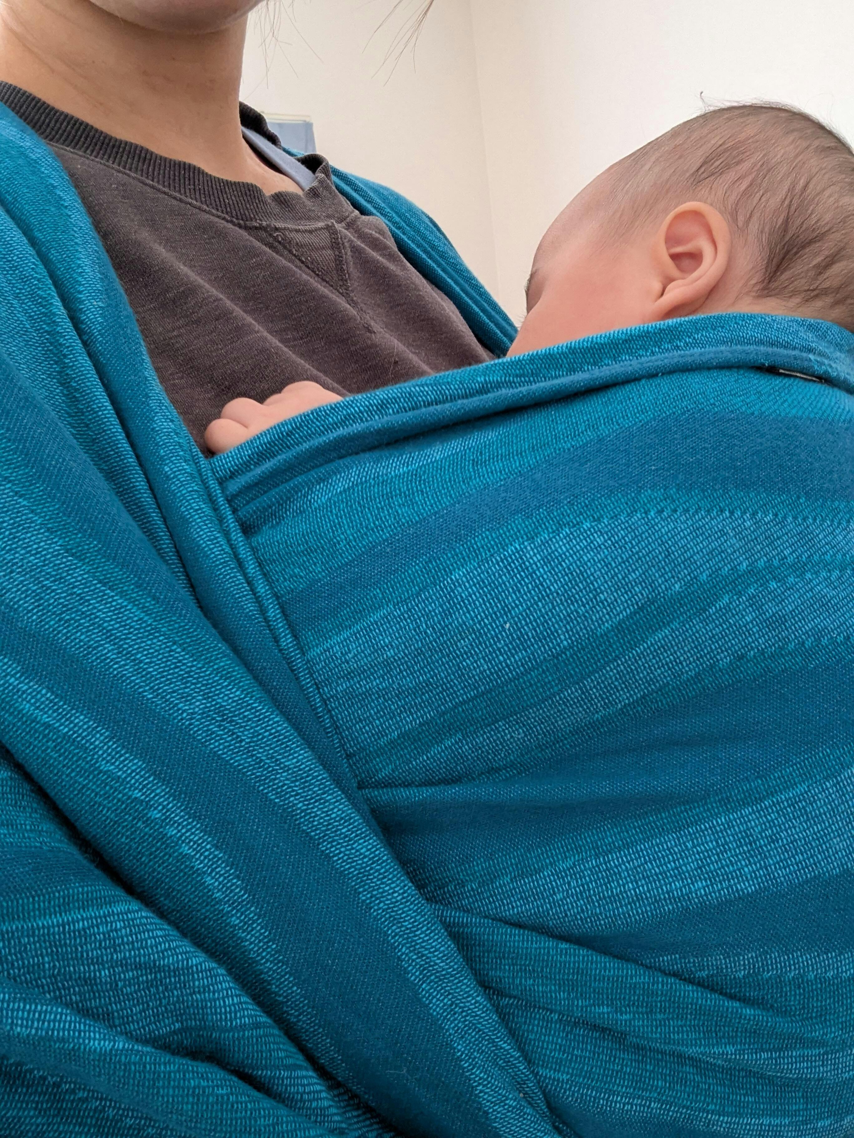 ベビーラップ 新生児から体重制限がなく抱っこやおんぶ紐に使える